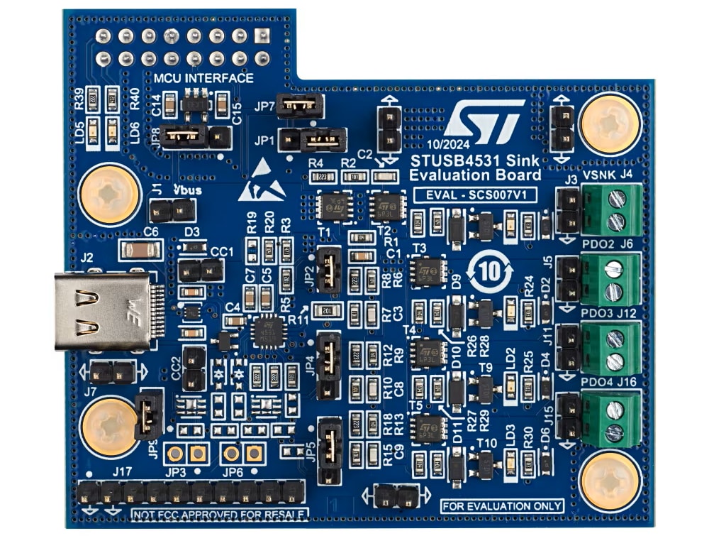 Location Circuit - STMicroelectronics EVAL-SCS007V1 Evaluation Board